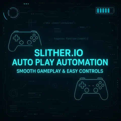 Slither.io Auto Play Bot | Smooth Gameplay & Easy Controls