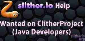 Help Wanted on ClitherProject (Java Developers)