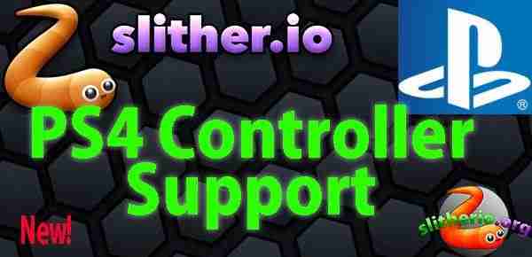 Slither.io PS4 Controller Support