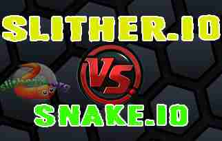 Slither.io vs Snake.io