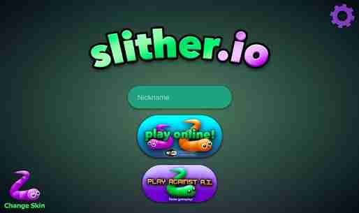 Slither.io Homepage