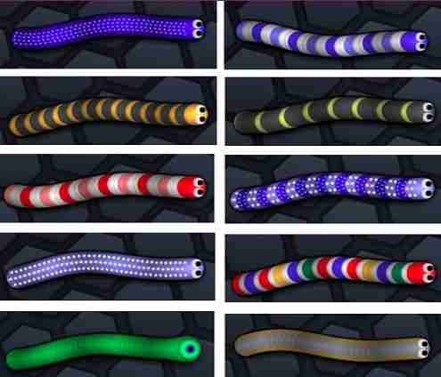 All Slither.io Skins