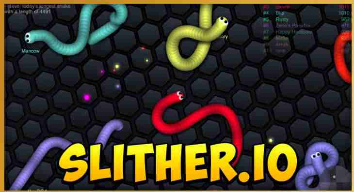 The New Game Slither.io